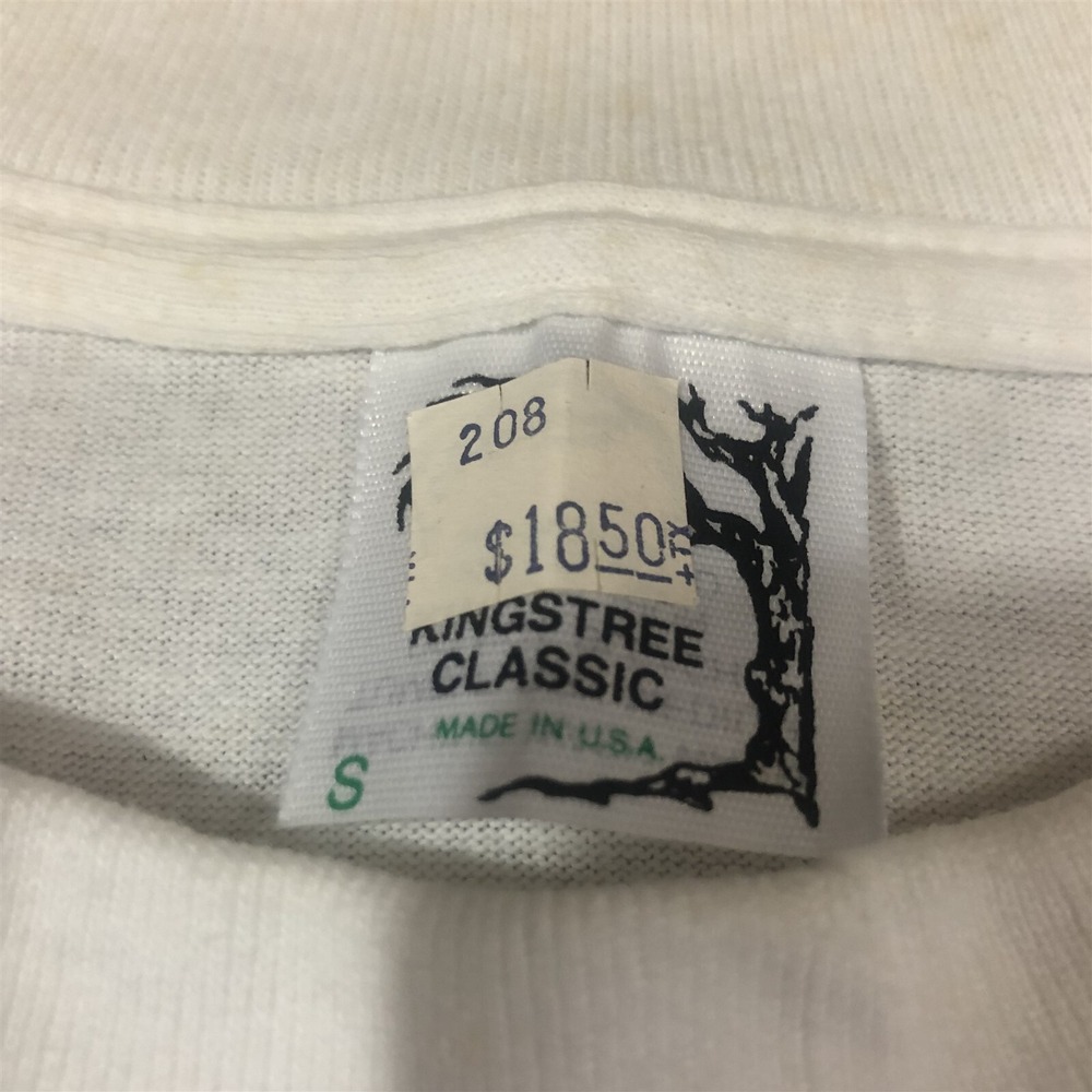 VTG Prelude Designs Bicycle/Bike Riding T-Shirt White 1990 Adult Small NWOT - Picture 4 of 5